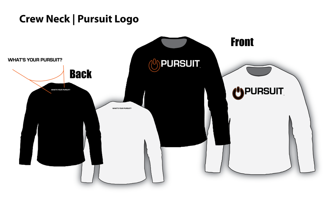 Wholesale - Crew Neck | Pursuit Logo