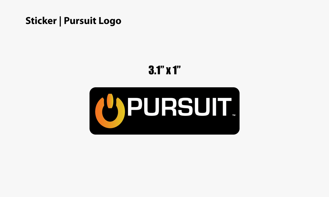 Wholesale - Sticker |  Pursuit Logo