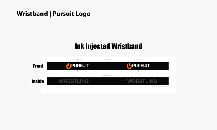 Wristband |  Pursuit Logo